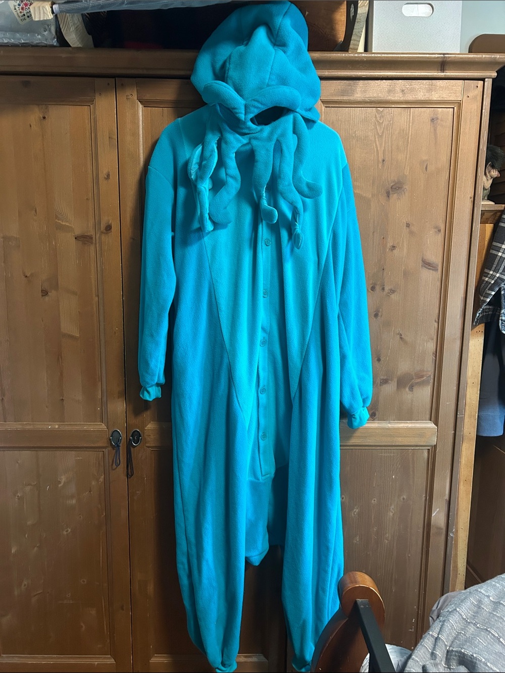 SAZAC Cthulhu Kigurumi - Onesie Jumpsuit Halloween Costume XL